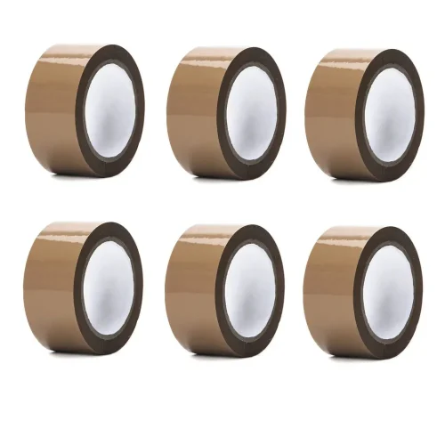 2″ Brown PP Acrylic Tape 48 x 66mtr Rolls €1.35 per roll