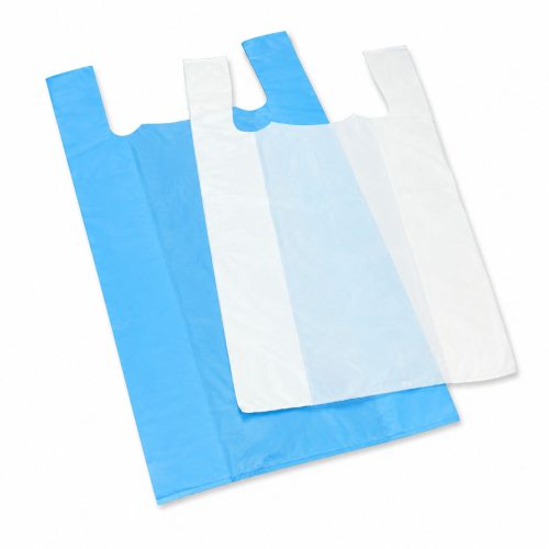 21" Vest Type Carrier Bags Box OF 1000 In Blue Only