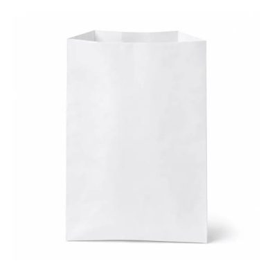 Pack Of 1000 Bleach Kraft Bags 55gsm 10×12