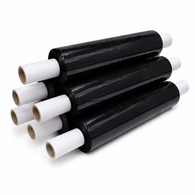 Black Pallet Wrap 500 x 200 x 23 Box Of 6 Rolls