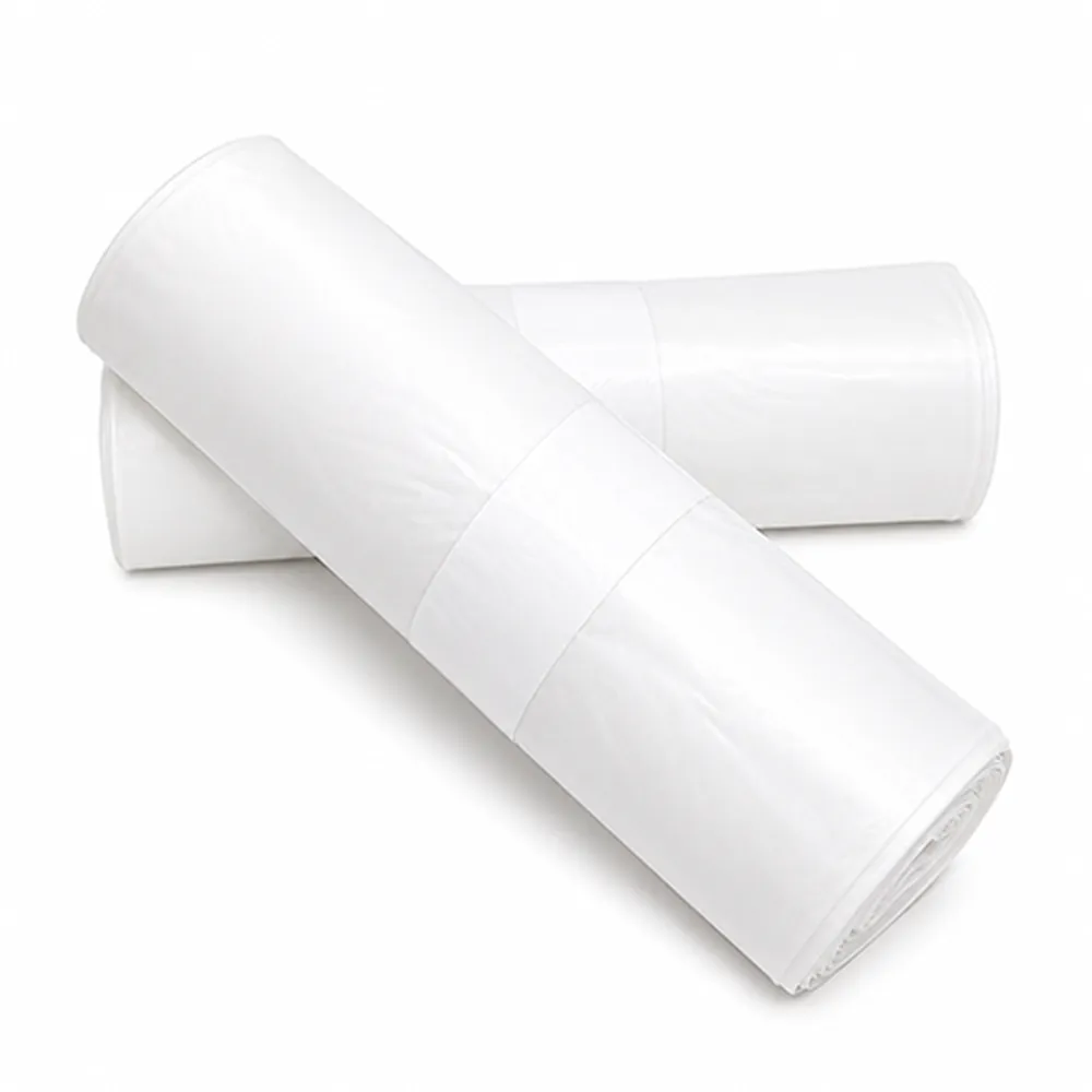 White Heavy Duty Refuse Sacks 400g 26×44″ 100mu