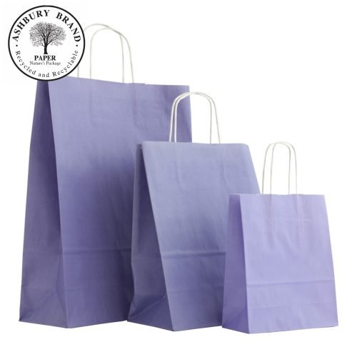 9" Flat Handle Carrier Bags Box Of 250 - Packaging Direct