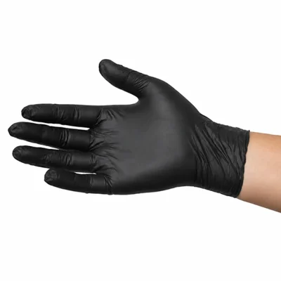 Black Nitrile Gloves P/Free - Packaging Direct