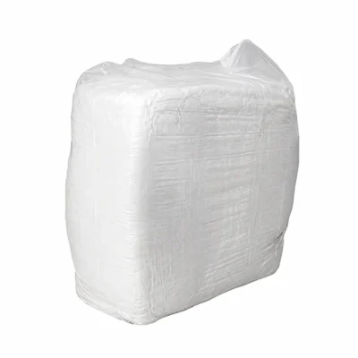White Cotton Wiping Rags 9Kg Bale - Packaging Direct