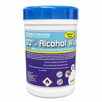 Sanitising Wipes 80% Alcohol (Medical Grade) - Packaging Direct
